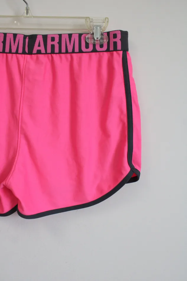 Earrings Under Armour Pink Loose Fit Athletic Shorts Youth XL 1820 Under Armour