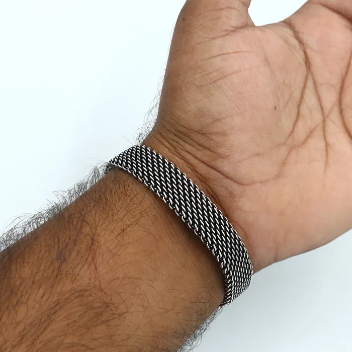 Bracelets TRIBAL ORNAMENTS 925 Sterling silver handmade solid mens vintage design chain bracelet flexible bracelet unisex jewelry from india sbr753 Bracelets TRIBAL ORNAMENTS 925 Sterling silver handmade solid mens vintage design chain bracelet flexible bracelet unisex jewelry from india sbr753