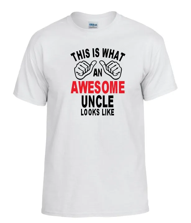 Rings Sand Dollar Sales TS22 Awesome Uncle White TShirt