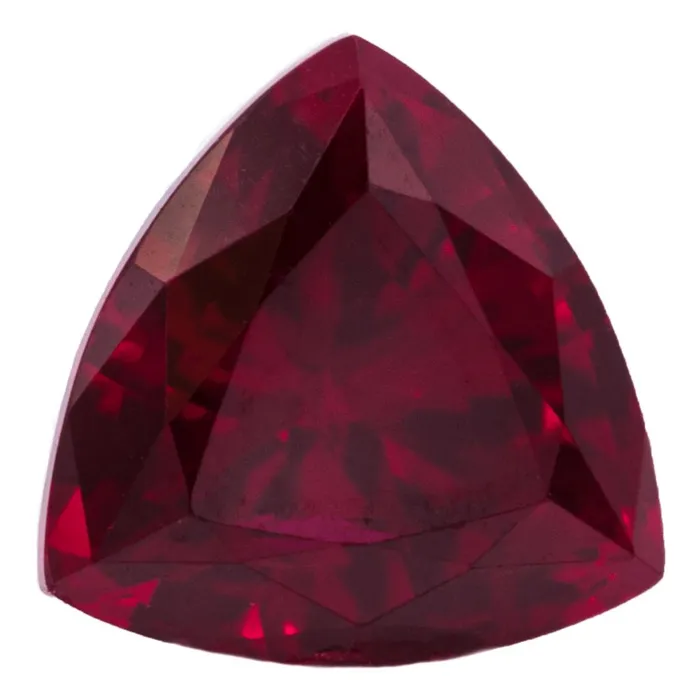 Trillion FAB LabGrown Ruby Gems Fire Brilliance Earrings