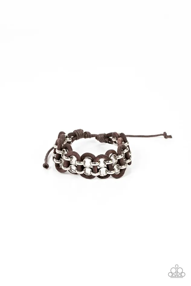 Bracelets Paparazzi Jewelry Paparazzi Bracelet Roaming Rover Brown Bracelets Paparazzi Jewelry Paparazzi Bracelet Roaming Rover Brown