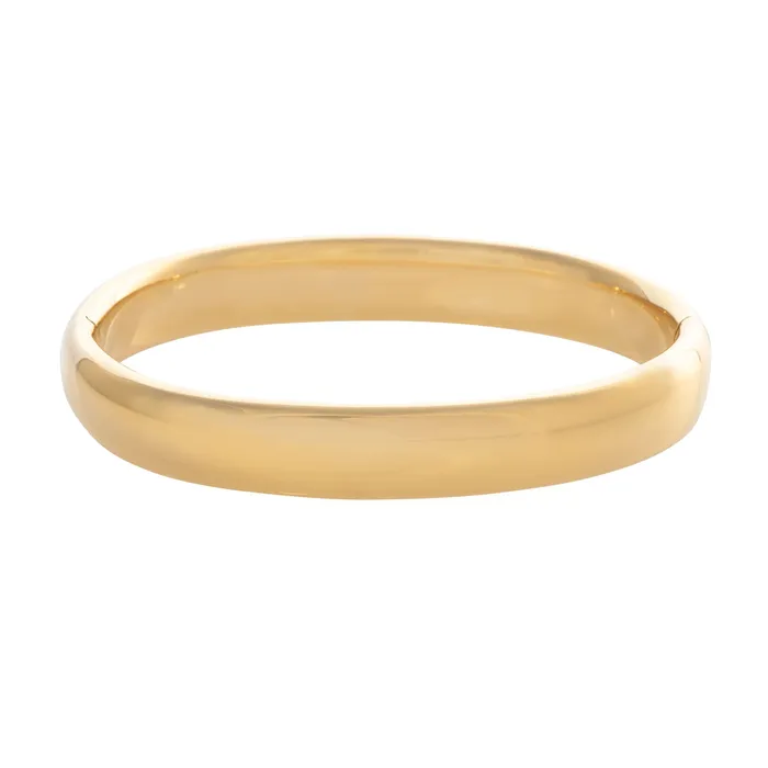 Croghans PreStyled Sets 18K Yellow Gold Italian Oval 11mm Bangle