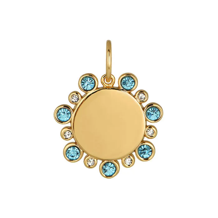 Goldbug Collection Necklaces Goldbug March Birthstone Pendant