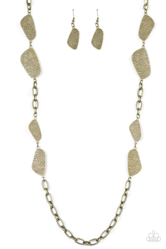 Necklaces Paparazzi Jewelry Paparazzi Necklace Handcrafted Harmony Brass