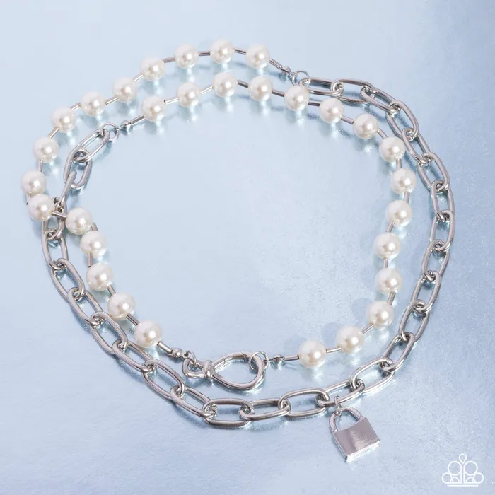 Necklaces Paparazzi Jewelry Paparazzi Necklace Infinite Industry White Necklaces Paparazzi Jewelry Paparazzi Necklace Infinite Industry White