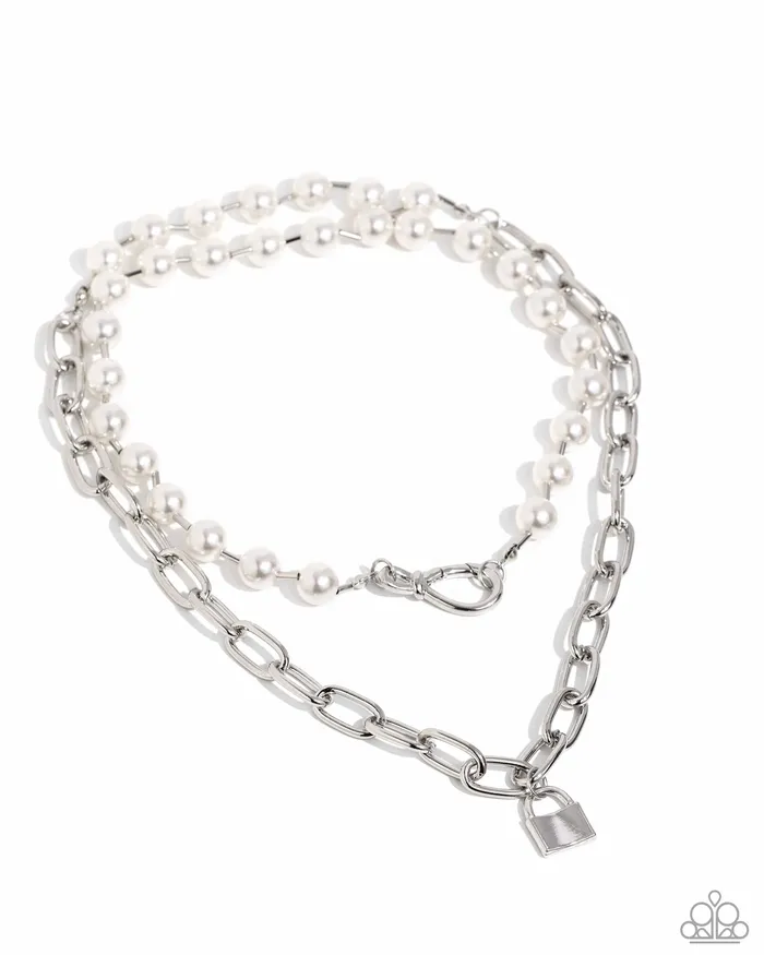 Necklaces Paparazzi Jewelry Paparazzi Necklace Infinite Industry White Necklaces Paparazzi Jewelry Paparazzi Necklace Infinite Industry White