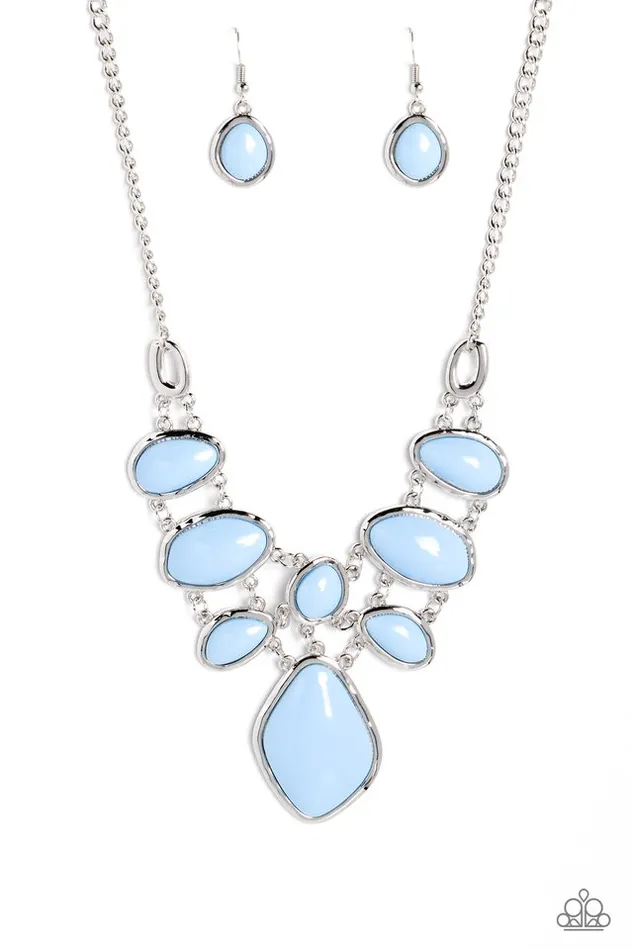 Necklaces Paparazzi Necklace Dreamily Decked Out Blue Paparazzi Jewelry Necklaces Paparazzi Necklace Dreamily Decked Out Blue Paparazzi Jewelry