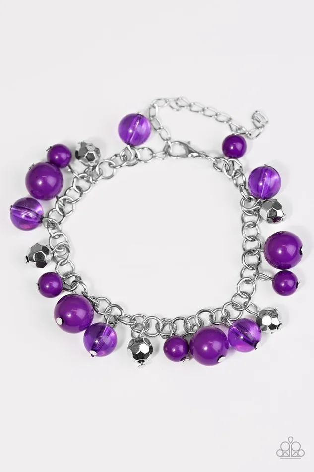 Paparazzi Bracelet WANDERLUST For Life Purple Paparazzi Jewelry Bracelets
