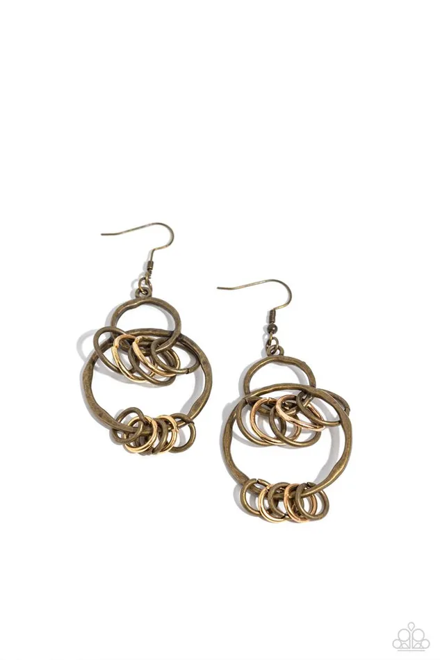Paparazzi Earring Rebel Ringer Multi Paparazzi Jewelry Earrings Paparazzi Earring Rebel Ringer Multi Paparazzi Jewelry Earrings