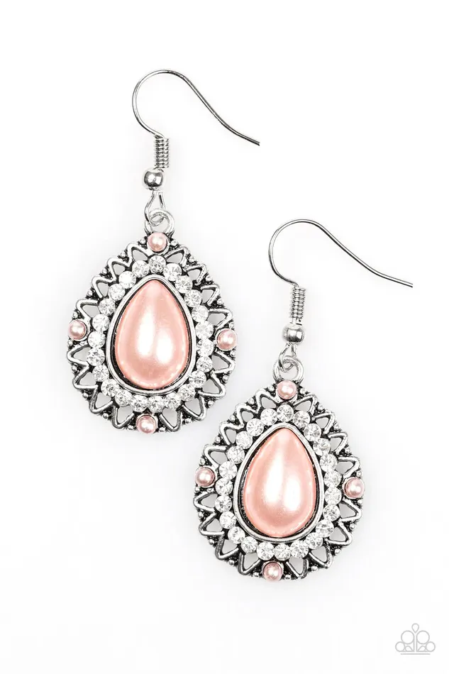 Paparazzi Earring Red Carpet Sparkle Pink Paparazzi Jewelry Earrings