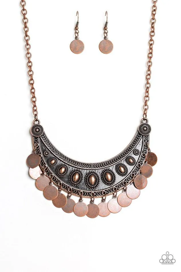 Paparazzi Jewelry Necklaces Paparazzi Necklace CHIMEs UP Copper