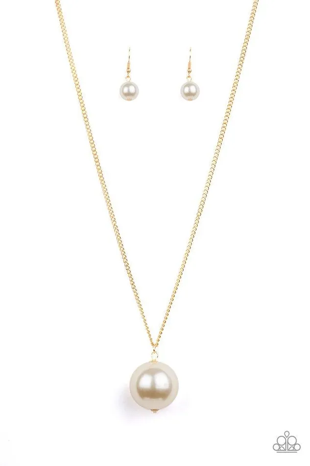 Paparazzi Jewelry Necklaces Paparazzi Necklace The Grand Baller Gold