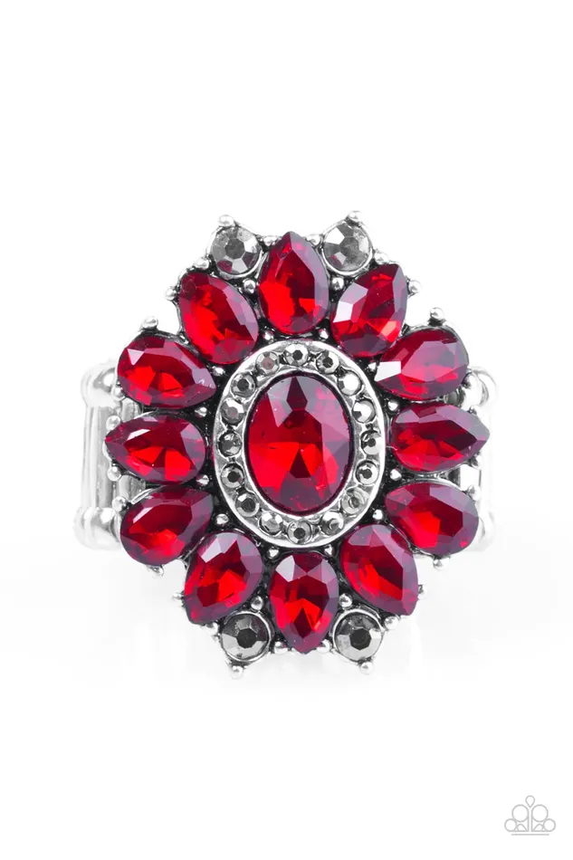 Paparazzi Jewelry Paparazzi Ring Garden Gala Red Rings