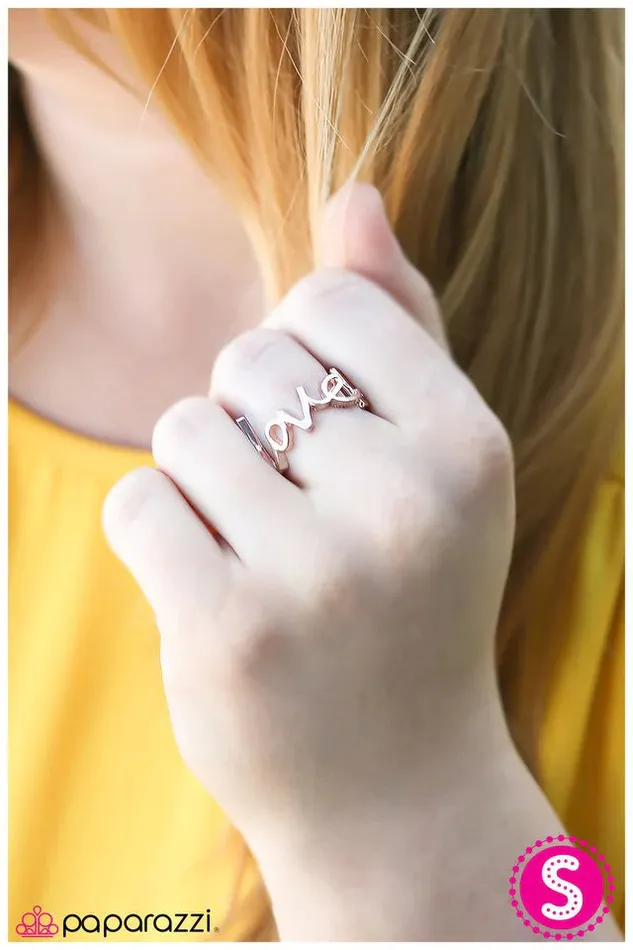 Paparazzi Ring Young Love Rose Gold Paparazzi Jewelry Rings