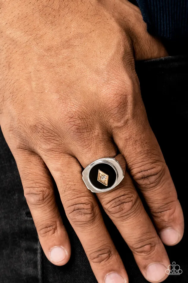 Rings Paparazzi Jewelry Paparazzi Ring Alumni Black
