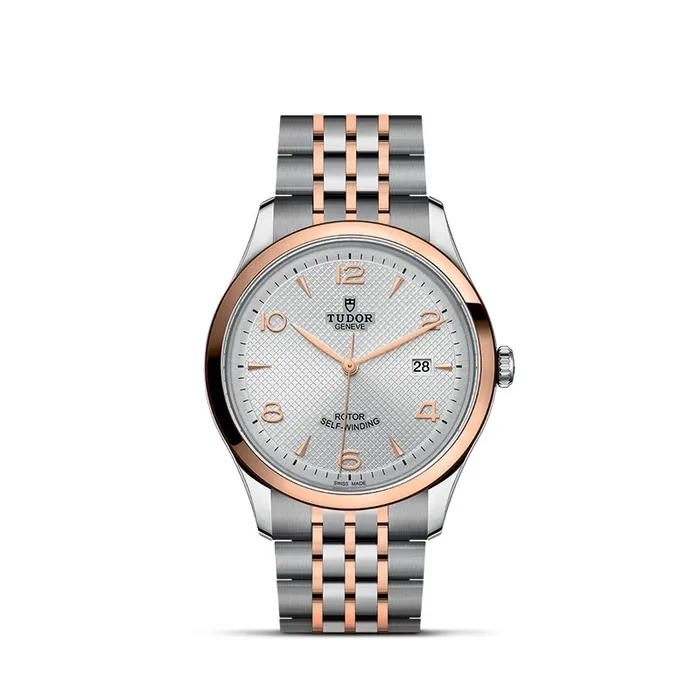 TUDOR 1926 41mm Steel and Rose Gold Tudor Earrings
