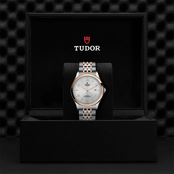 TUDOR 1926 41mm Steel and Rose Gold Tudor Earrings