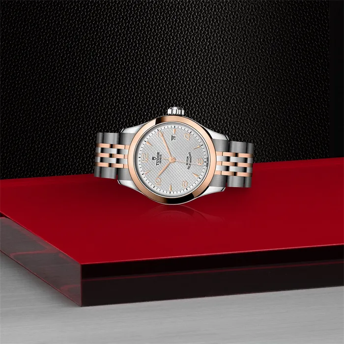 Tudor Earrings TUDOR 1926 28mm Steel and Rose Gold