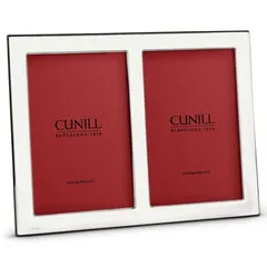 Cunill Sterling Silver Plain Double 2x3 Frame Cunill Rings