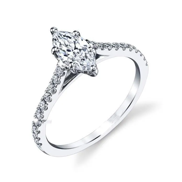 GB Rings 3 Ct Marquise And Round Gorgeous Natural Earth Mined Diamond Engagement Ring GB Rings 3 Ct Marquise And Round Gorgeous Natural Earth Mined Diamond Engagement Ring