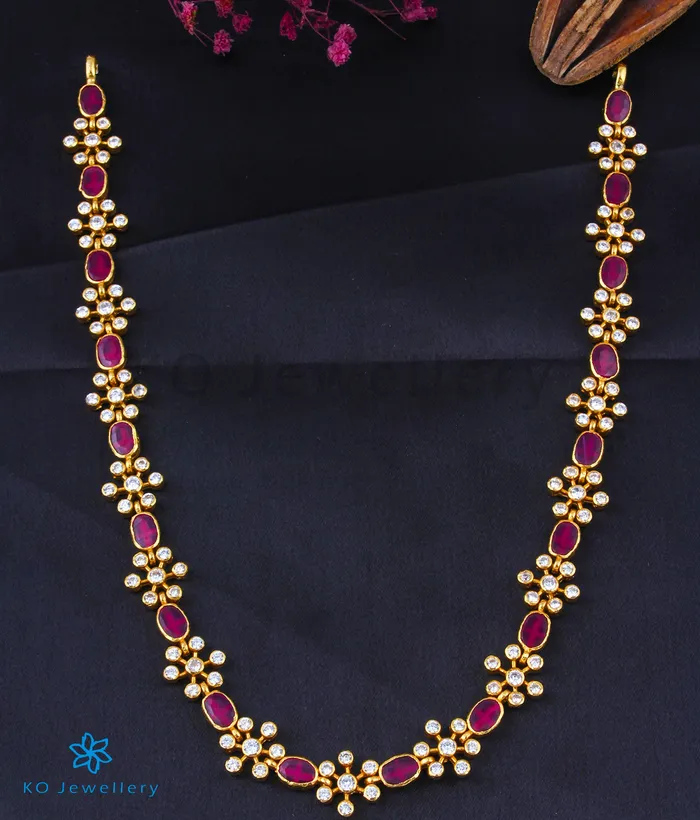 Necklaces The Yajata Silver Necklace Red Silversmith