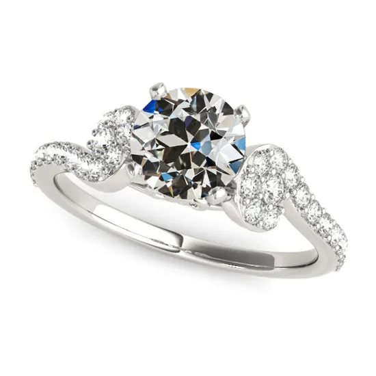 Rings HarryChadEntcom Ladies Engagement Ring Old Mine Cut Real Natural Earth Mined Diamond 4 Carats Jewelry Rings HarryChadEntcom Ladies Engagement Ring Old Mine Cut Real Natural Earth Mined Diamond 4 Carats Jewelry