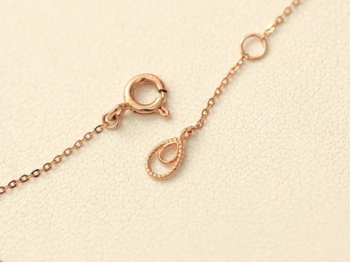 MinimalBijoux Necklaces 14K 18K Gold Color Initial Necklace