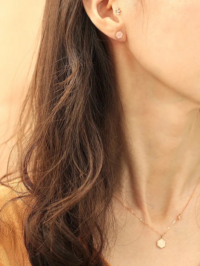 MinimalBijoux Necklaces 14K 18K Gold Color Initial Necklace