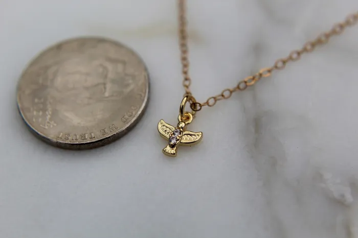 Come Holy Spirit Necklace The Little Catholic Necklaces