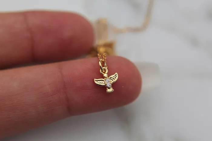 Come Holy Spirit Necklace The Little Catholic Necklaces