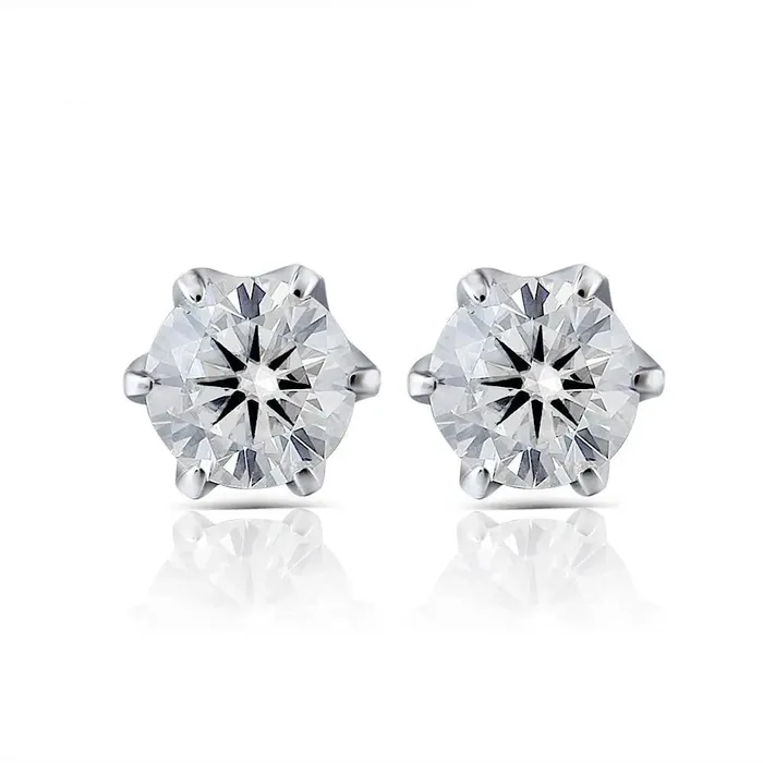 Earrings 14k White Gold Moissanite Affordable Stud Earrings 05ctw Luxus Moissanite Rings Jewelry Earrings 14k White Gold Moissanite Affordable Stud Earrings 05ctw Luxus Moissanite Rings Jewelry