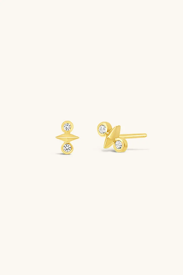 Earrings Sierra Winter Jewelry Atlas Earrings White Topaz