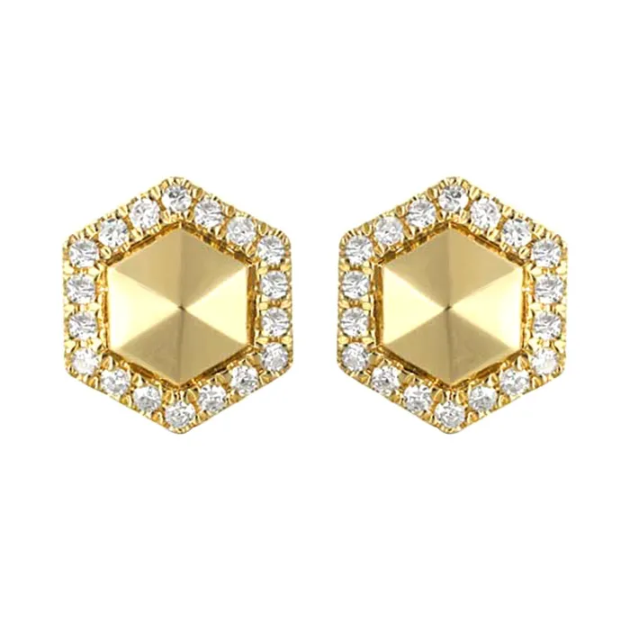 Gems One 14Kt Yellow Gold Diamond 14Ctw Earring Earrings