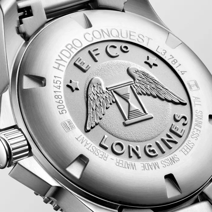 Longines Bracelets HydroConquest 41mm Stainless Steel Ceramic