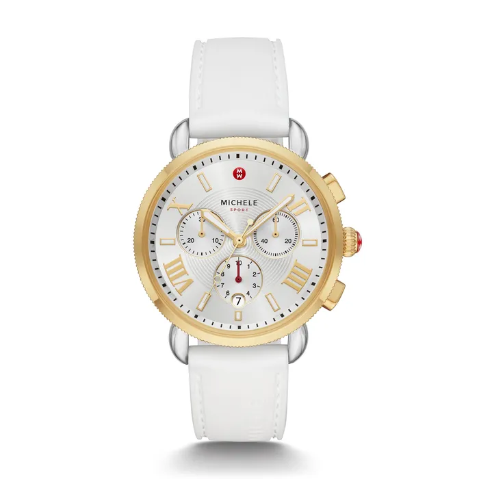 Watches MICHELE Watches MICHELE Watches Sporty Sport Sail Watch 38mm