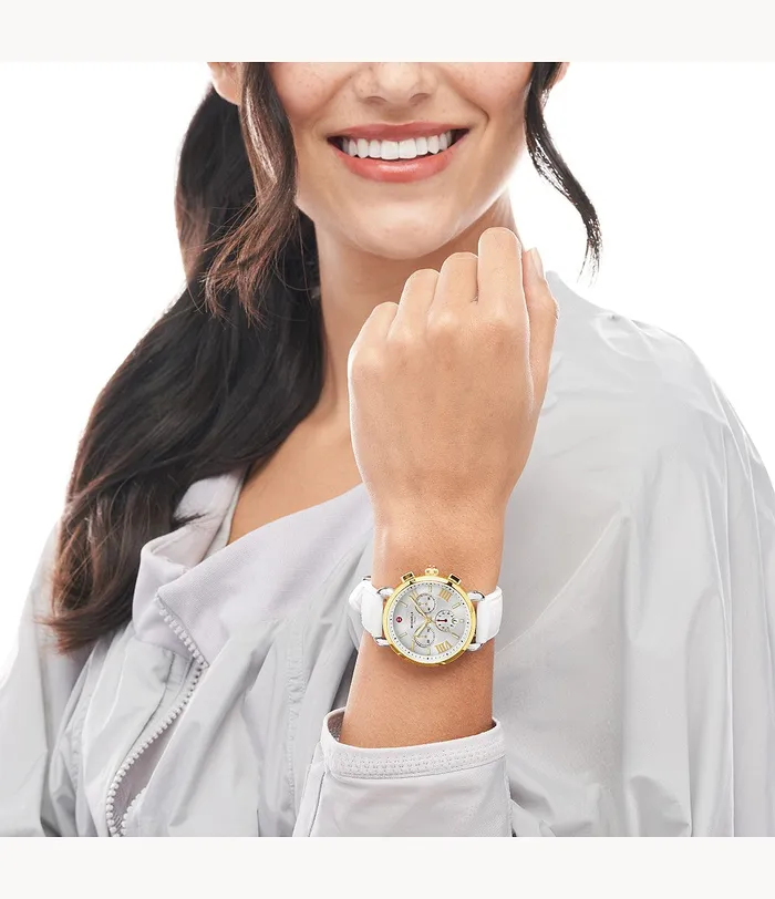 Watches MICHELE Watches MICHELE Watches Sporty Sport Sail Watch 38mm