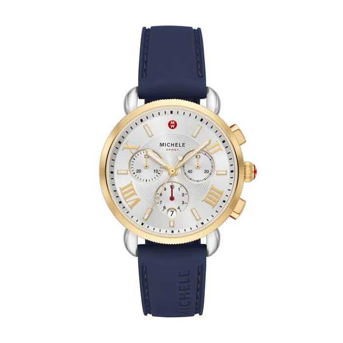 Watches MICHELE Watches MICHELE Watches Sporty Sport Sail Watch 38mm