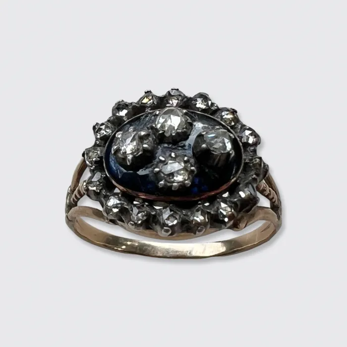 21stfinds Rings Georgian Bague au Firmament Ring