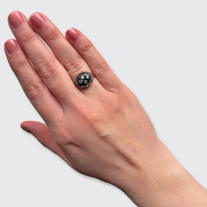 21stfinds Rings Georgian Bague au Firmament Ring