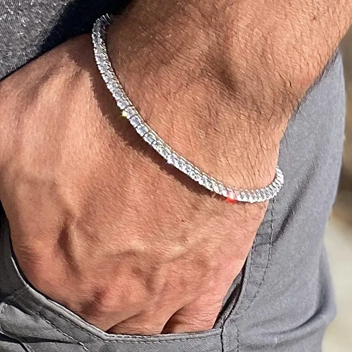925 Sterling Silver Tennis Chain Iced Flooded Out Bracelet 3MM 685 Bling Cartel Admin Bracelets 925 Sterling Silver Tennis Chain Iced Flooded Out Bracelet 3MM 685 Bling Cartel Admin Bracelets