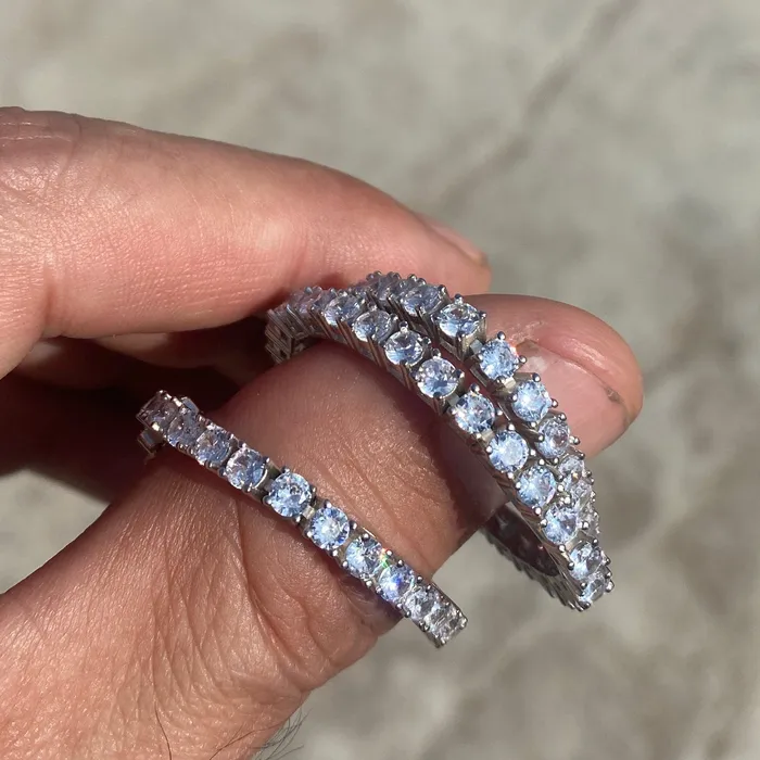925 Sterling Silver Tennis Chain Iced Flooded Out Bracelet 3MM 685 Bling Cartel Admin Bracelets 925 Sterling Silver Tennis Chain Iced Flooded Out Bracelet 3MM 685 Bling Cartel Admin Bracelets