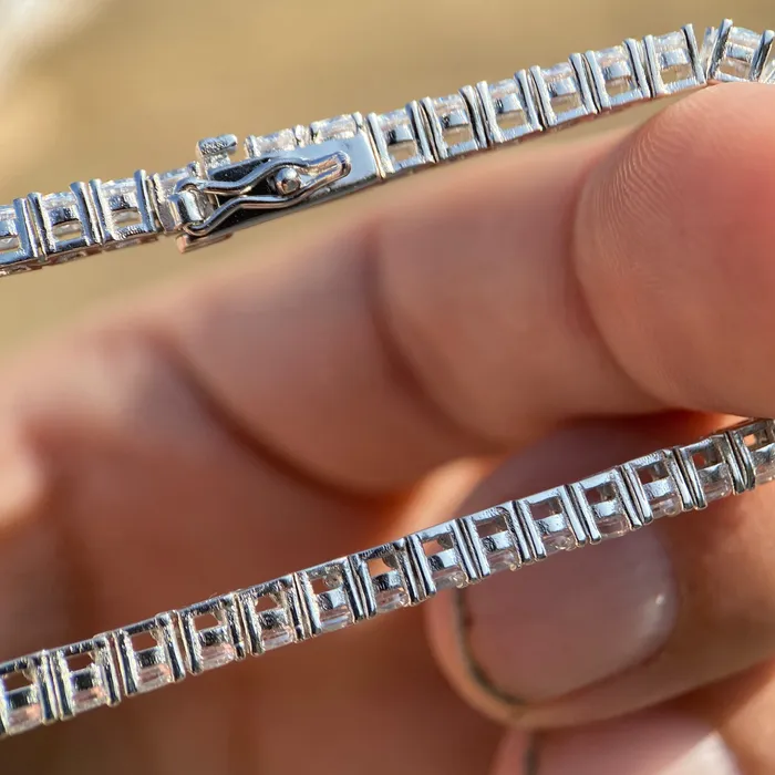 925 Sterling Silver Tennis Chain Iced Flooded Out Bracelet 3MM 685 Bling Cartel Admin Bracelets 925 Sterling Silver Tennis Chain Iced Flooded Out Bracelet 3MM 685 Bling Cartel Admin Bracelets