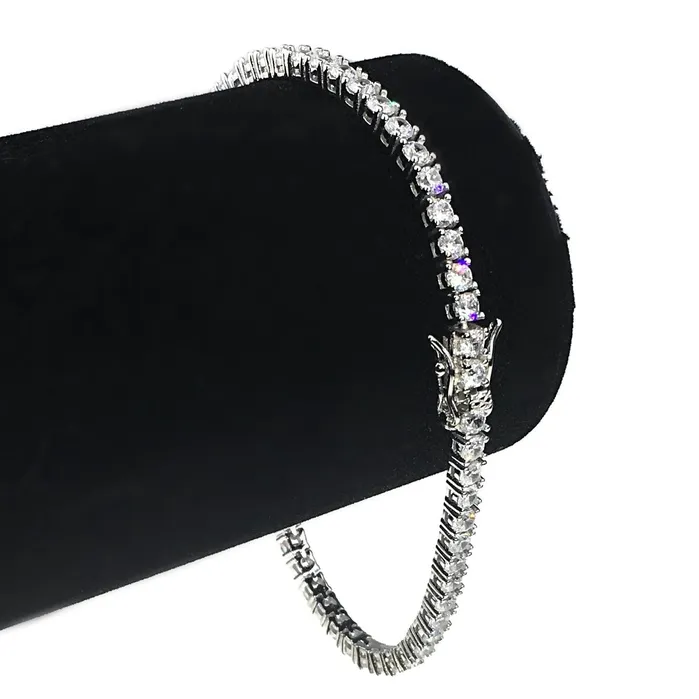 925 Sterling Silver Tennis Chain Iced Flooded Out Bracelet 3MM 685 Bling Cartel Admin Bracelets 925 Sterling Silver Tennis Chain Iced Flooded Out Bracelet 3MM 685 Bling Cartel Admin Bracelets
