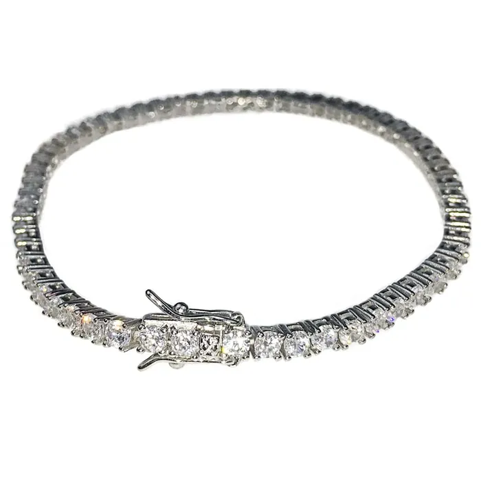 925 Sterling Silver Tennis Chain Iced Flooded Out Bracelet 3MM 685 Bling Cartel Admin Bracelets 925 Sterling Silver Tennis Chain Iced Flooded Out Bracelet 3MM 685 Bling Cartel Admin Bracelets