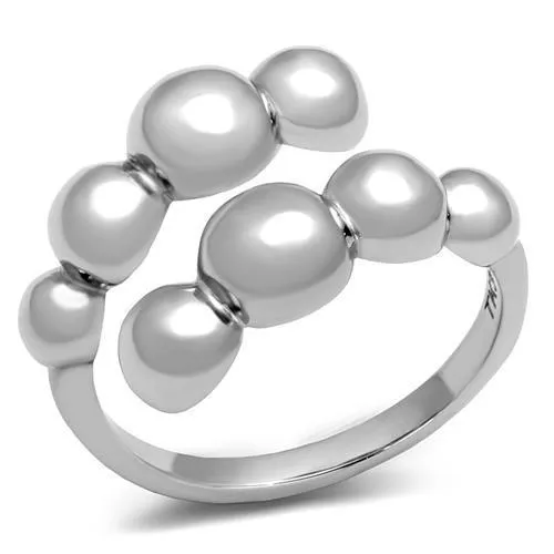 Alamode Rings TK3089 High polished no plating Stainless Steel Ring with No Stone Alamode Rings TK3089 High polished no plating Stainless Steel Ring with No Stone