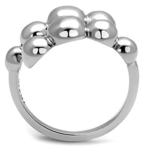 Alamode Rings TK3089 High polished no plating Stainless Steel Ring with No Stone