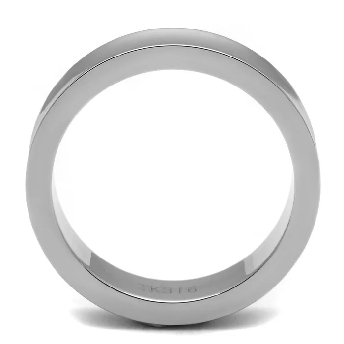 Alamode TK2561 High polished no plating Stainless Steel Ring with No Stone Rings