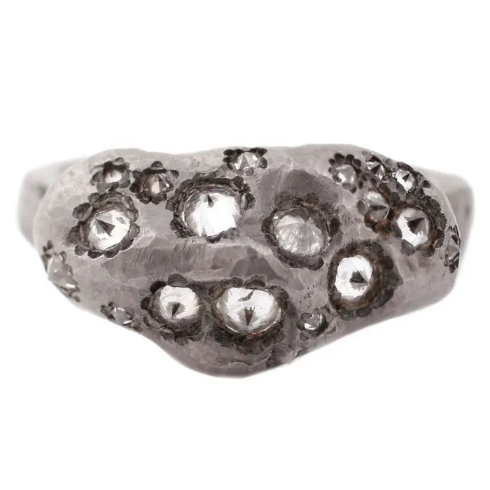 Amorphous Diamond Ring TAP By Todd Pownell Rings
