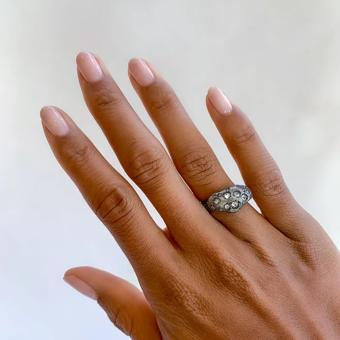 Amorphous Diamond Ring TAP By Todd Pownell Rings