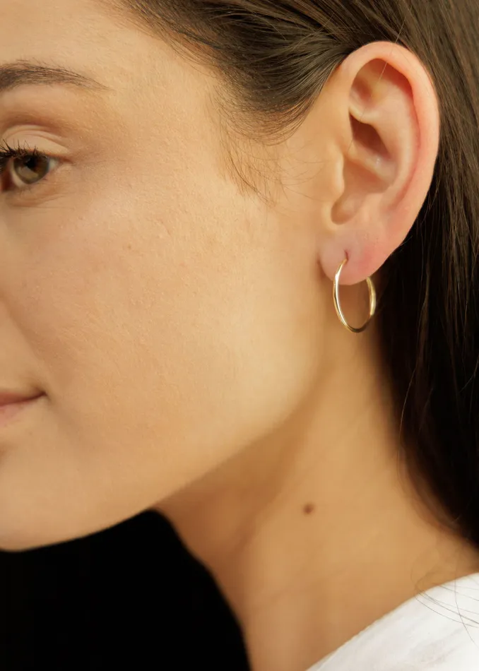 Bella Hoop 16mm Bella Wren Jewelry Earrings